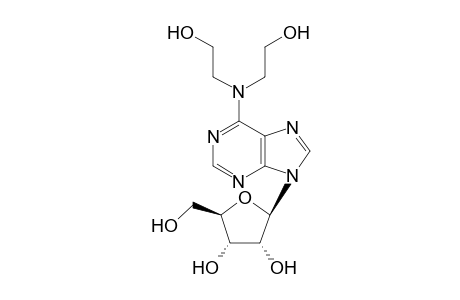 N,N-bis(2-hydroxyethyl)adenosine