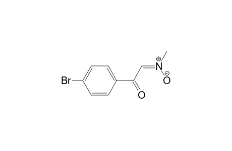 Ethanone, 1-(4-bromophenyl)-2-(methylimino)-, N-oxide