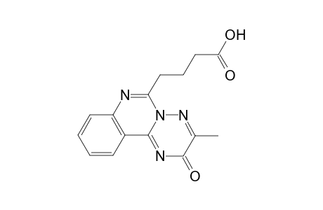 (3-Methyl-2-oxo-2H-[1,2,4]triazino[2,3-c]quinazolin-6-yl)butanoic acid