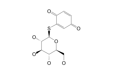 2-(BETA-D-GLUCOPYRANOSYLTHIO)-BENZO-1,4-QUINONE