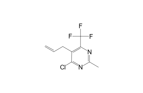 4-CHLORO-2-METHYL-5-(2-PROPEN-1-YL)-6-TRIFLUOROMETHYL-PYRIMIDINE