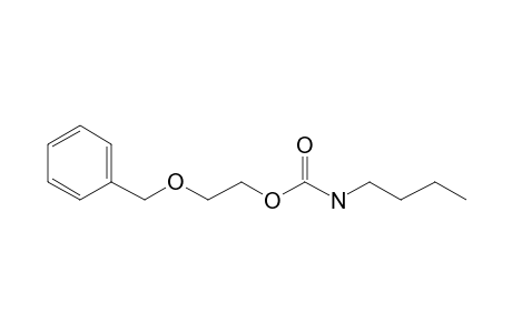 Carbonic acid, monoamide, N-butyl-, 2-(benzyloxy)ethyl ester