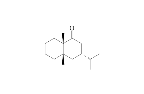 DL-3-.alpha.-isopropyl-cis-9.beta.,10.beta.-dimethyl-1-decalone