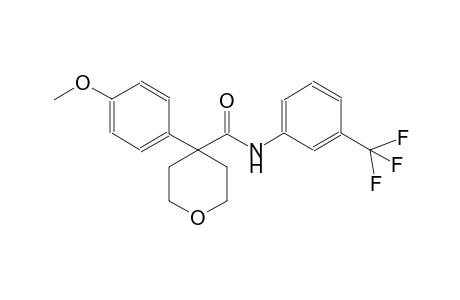 2H-pyran-4-carboxamide, tetrahydro-4-(4-methoxyphenyl)-N-[3-(trifluoromethyl)phenyl]-