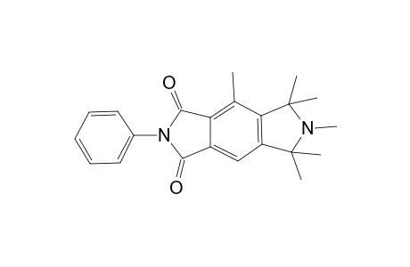 4,5,5,6,7,7-Hexamethyl-2-phenyl-6,7-dihydrobenzo[1,2-c:4,5-c']dipyrrole-1,3(2H,4H)-dione