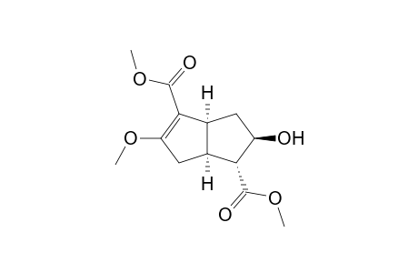 (1R,2R,3aS,6aS)-2-hydroxy-5-methoxy-1,2,3,3a,6,6a-hexahydropentalene-1,4-dicarboxylic acid dimethyl ester