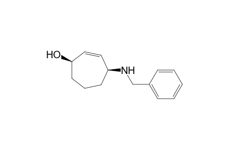 (1R,4S)-4-(benzylamino)cyclohept-2-en-1-ol