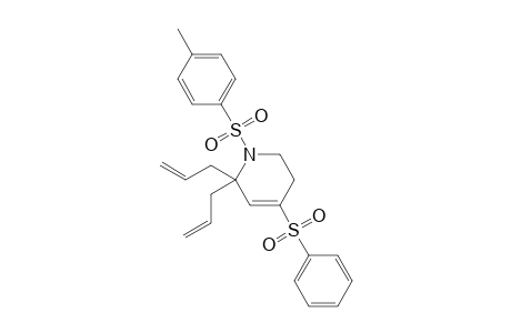 6,6-Diallyl-1-[(4-methylphenyl)sulfonyl]-4-(phenylsulfonyl)-1,2,3,6-tetrahydropyridine