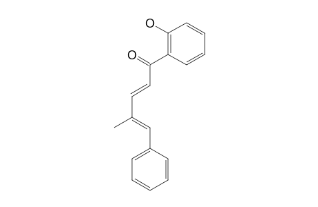 (2E,4E)-1-(2-hydroxyphenyl)-4-methyl-5-phenylpenta-2,4-dien-1-one