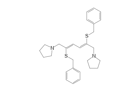 (Z,Z)-2,5-Bis(benzylthio)-1,6-dipyrrolidino-2,4-hexadiene
