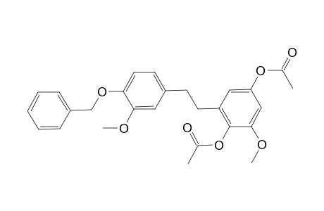 4'-Benzyloxy-2,5-acetoxy-3,3'-dimethoxydiphenyl-ethane