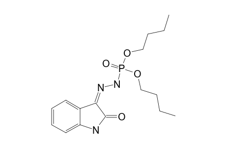 PHOSPHOROHYDRAZIDIC-ACID-N'-[1,2-DIHYDRO-2-OXO-3H-INDOL-3-YLIDENE]-DIBUTYLESTER