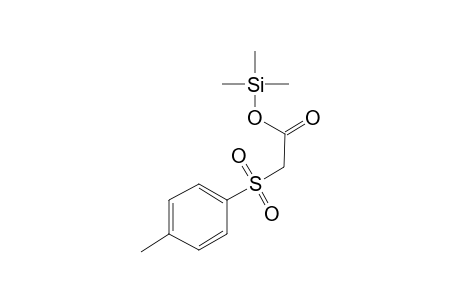 [(4-Methylphenyl)sulfonyl]acetic acid, tms derivative