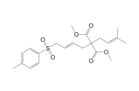 4,4-Dicarbomethoxyl-1,1-dimethyl-8-p-toluenesulfonylocta-1,6-diene