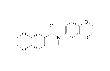 N-(3,4-dimethoxyphenyl)-3,4-dimethoxy-N-methylbenzamide