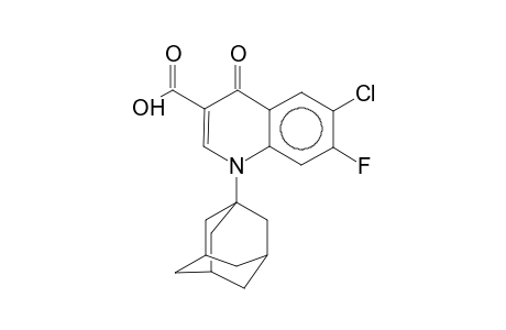 1-Adamantan-1-yl-6-chloro-7-fluoro-4-oxo-1,4-dihydroquinoline-3-carboxylic acid