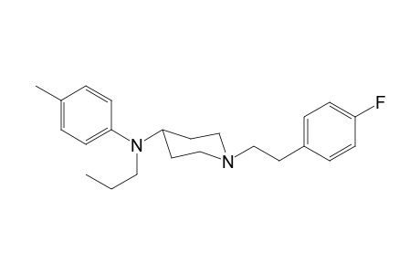 1-[2-(4-Fluorophenyl)ethyl]-N-4-methylphenyl-N-propylpiperidin-4-amine