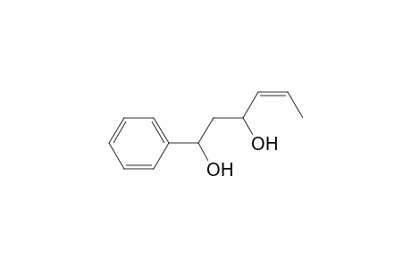 cis-1-phenyl-4-hexene-1,3-diol