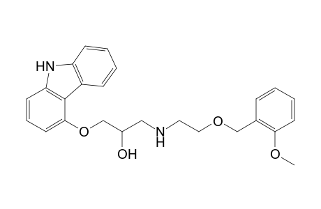 1-(9H-Carbazol-4-yloxy)-3-{[2-(2-methoxybenzyloxy)ethyl]amino}-2-propanol