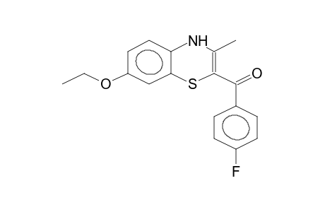 7-ETHOXY-2-(PARA-FLUOROBENZOYL)-3-METHYL-4H-1,4-BENZOTHIAZINE