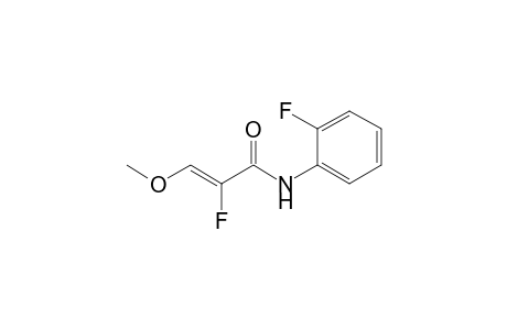 (Z)-2,2'-Difluoro-3-methoxyprop-2-enanilide