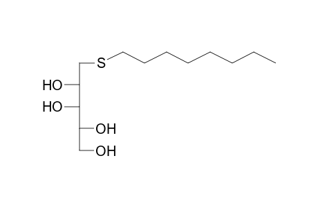 5-(octylthio)pentane-1,2,3,4-tetrol