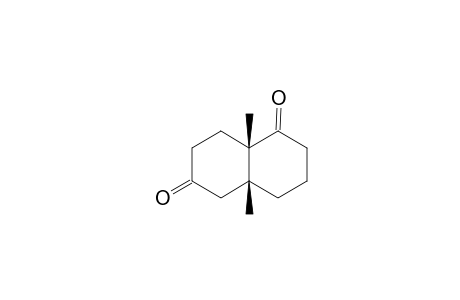 4a,8a-Dimethyloctahydronaphthalen-2(1H),5(6H)-dione