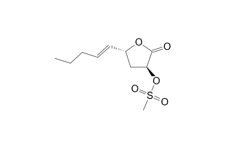 3,5-trans-3-(Methylsulfonyloxy)-5-[(E)-1-pentenyl]-4,5-dihydro-2(3H)-furanone