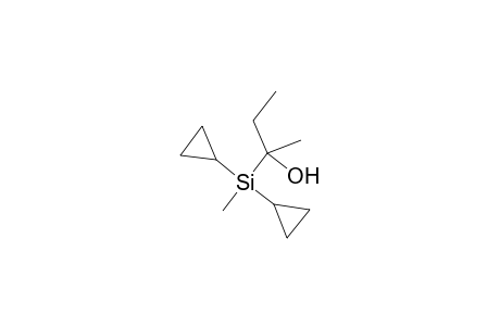 rac-(+/-)-Dicyclopropyl(1-hydroxy-1-methylpropyl)methylsilane