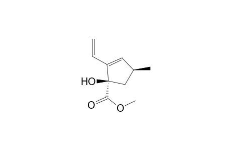 2-Cyclopentene-1-carboxylic acid, 2-ethenyl-1-hydroxy-4-methyl-, methyl ester, (1R-trans)-
