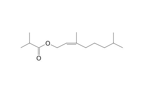 2-Octen-1-ol, 3,7-dimethyl-, isobutyrate, (Z)-