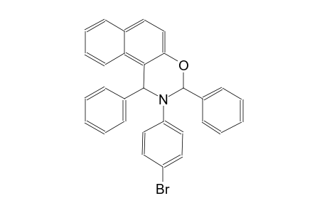 1H-naphtho[1,2-e][1,3]oxazine, 2-(4-bromophenyl)-2,3-dihydro-1,3-diphenyl-