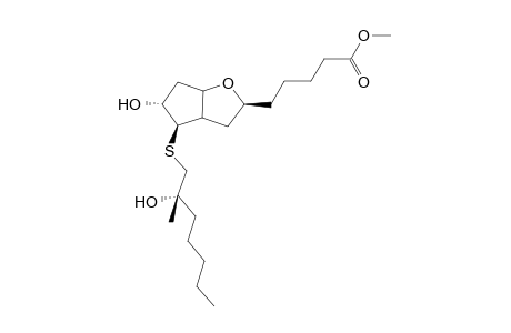 5,6,13,14-Tetrahydro-15-methyl-13-thiaprostacyclin - Methyl Ester