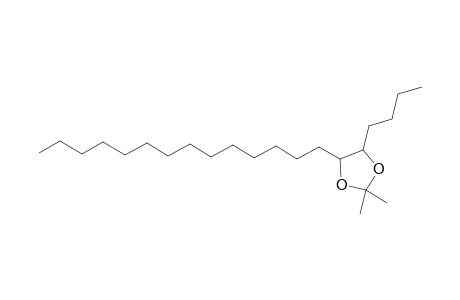 1,3-Dioxolane, 4-butyl-2,2-dimethyl-5-tetradecyl-, cis-