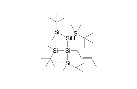 1,4-Di-t-Butyl-2,3-bis(t-butyldimethylsilyl)-2-(2-butenyl)-1,1,4,4-tetramethyltetrasilane