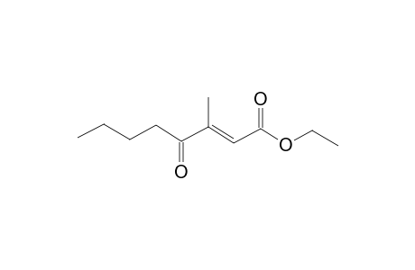 (E)-Ethyl 3-methyl-4-oxooct-2-enoate