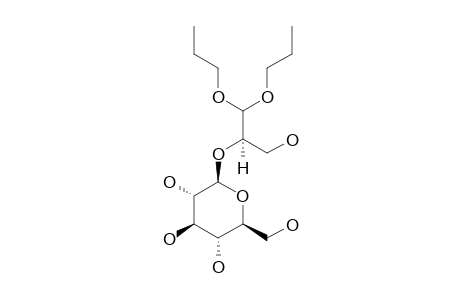 2-O-BETA-D-GLUCOPYRANOSYL-D-GLYCERALDEHYDE-1,1-DIETHYL-ACETAL