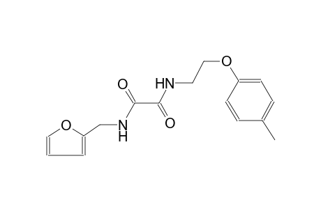 N~1~-(2-furylmethyl)-N~2~-[2-(4-methylphenoxy)ethyl]ethanediamide