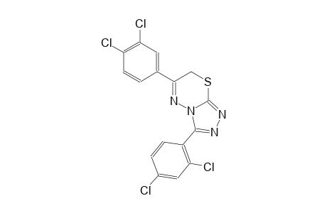 3-(2,4-dichlorophenyl)-6-(3,4-dichlorophenyl)-7H-[1,2,4]triazolo[3,4-b][1,3,4]thiadiazine