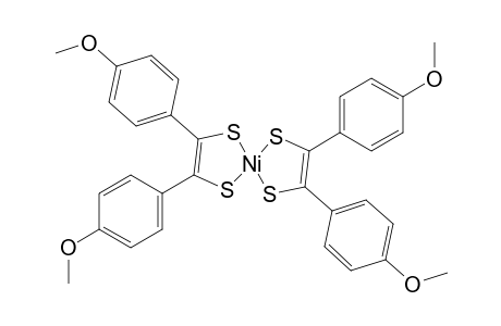 1,2-Ethanedithiol, 1,2-bis(4-methoxyphenyl)-, nickel complexZ