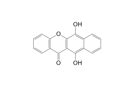 12H-Benzo[b]xanthen-12-one, 6,11-dihydroxy-