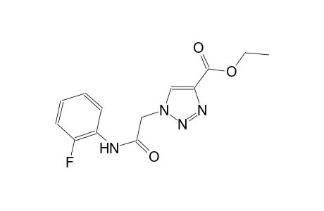 ethyl 1-[2-(2-fluoroanilino)-2-oxoethyl]-1H-1,2,3-triazole-4-carboxylate