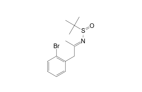 (S,E)-N-[1-(2-Bromophenyl)propan-2-ylidene]-tert-butanesulfinamide