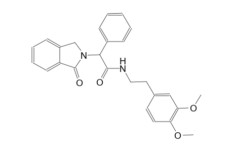 1H-isoindole-2-acetamide, N-[2-(3,4-dimethoxyphenyl)ethyl]-2,3-dihydro-1-oxo-alpha-phenyl-