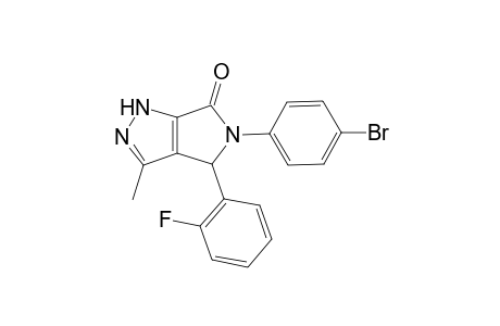 Pyrrolo[3,4-c]pyrazol-6(1H)-one, 5-(4-bromophenyl)-4-(2-fluorophenyl)-4,5-dihydro-3-methyl-