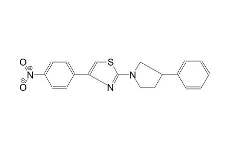thiazole, 4-(4-nitrophenyl)-2-(3-phenyl-1-pyrrolidinyl)-