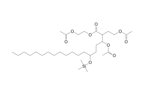 bis{[(Acetoxy)methyl]methyl} 3-(acetoxy)-6-[(trimethylsilyl)oxy]-eicosanoate