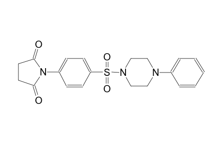 2,5-pyrrolidinedione, 1-[4-[(4-phenyl-1-piperazinyl)sulfonyl]phenyl]-