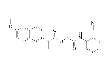 2-(2-cyanoanilino)-2-oxoethyl 2-(6-methoxy-2-naphthyl)propanoate