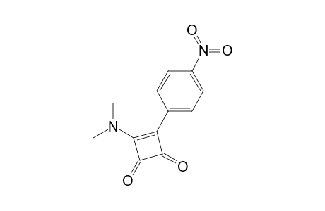 4-(4-Nitrophenyl)-3-dimethylamino-3-cyclobuten-1,2-dione